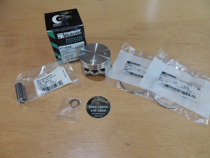 Meteor piston kit for Stihl 038 Magnum MS380 52mm with rings Italy