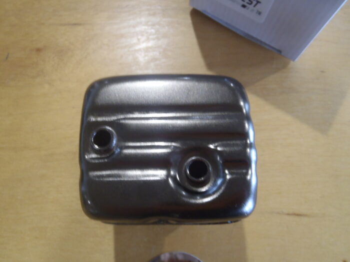 New West muffler w/ spark arrestor for Husqvarna 345 346xp 350 351 353 *Blem - Image 3