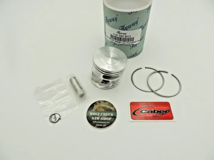 Hyway POP UP piston kit Caber rings for Stihl MS261 MS271 44.7mm extra compression