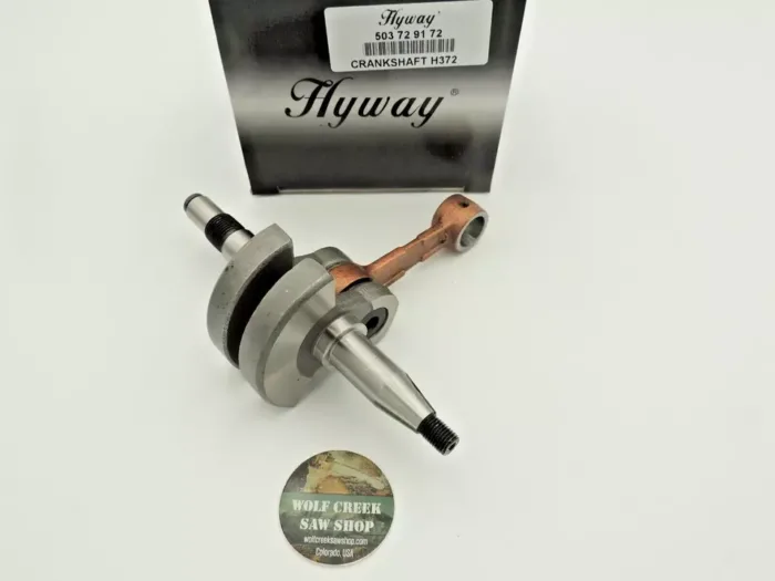 Hyway crankshaft for Husqvarna 372xp, 365, 371, 372 x-torq, 371xp, 365xp