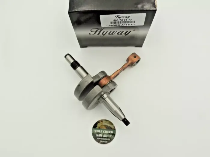Hyway crankshaft for Husqvarna 372xp, 365, 371, 372 x-torq, 371xp, 365xp - Image 2