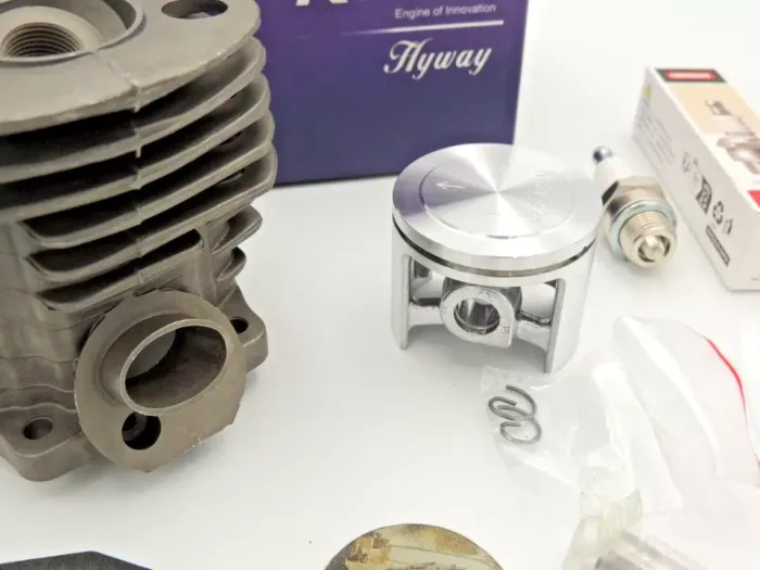 Hyway Titanikel cylinder pop up piston kit Caber for Husqvarna 51 55, 55 Rancher - Image 4