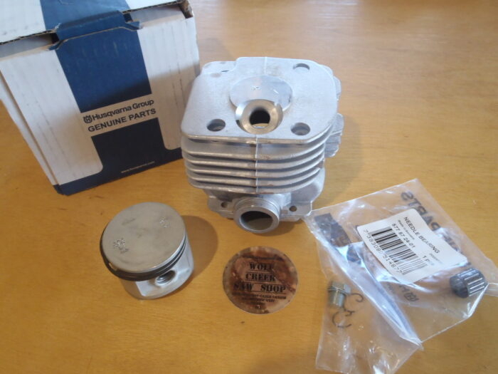 OEM Husqvarna 371 371xp 372 372xp original edition cylinder and piston kit with Caber rings (593 66 55-04)