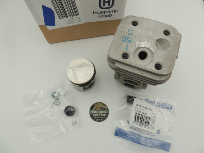 OEM Husqvarna 365 X-torq 372xp X-torq cylinder and piston kit 50mm Jonsered 2172 (575 25 57-02) - Image 3