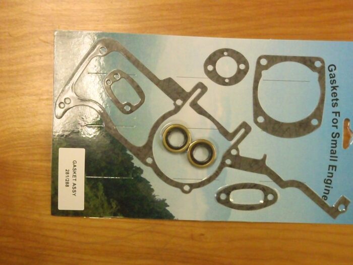 Crankcase/Cylinder/Muffler Gasket Set crank seals for Husqvarna 281 288 288XP - Image 3