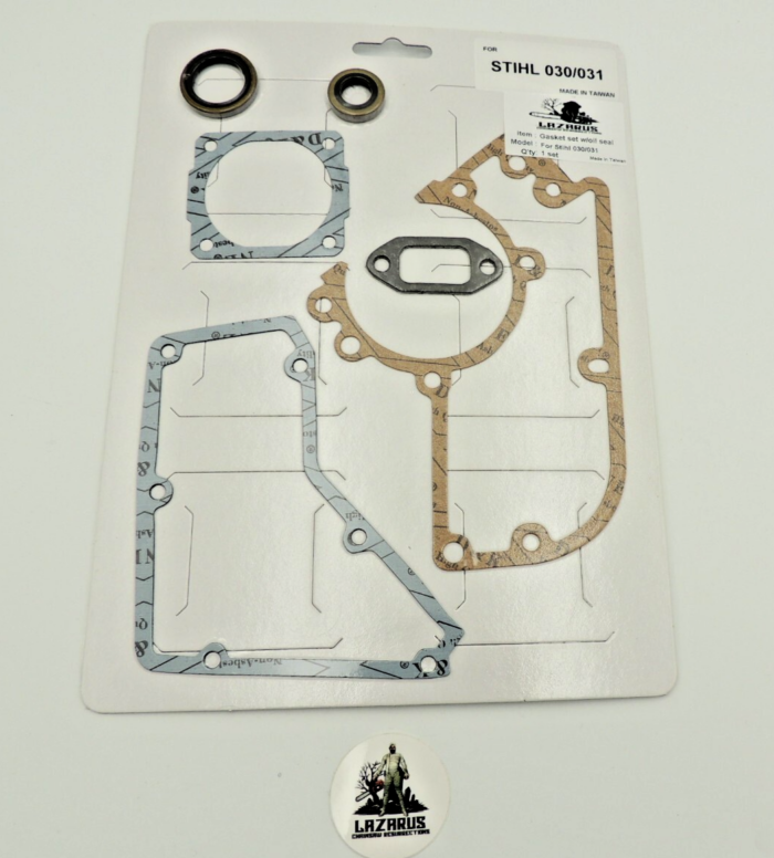 Gasket and crankshaft seal kit for Stihl 030 031 032 Lazarus - Image 3