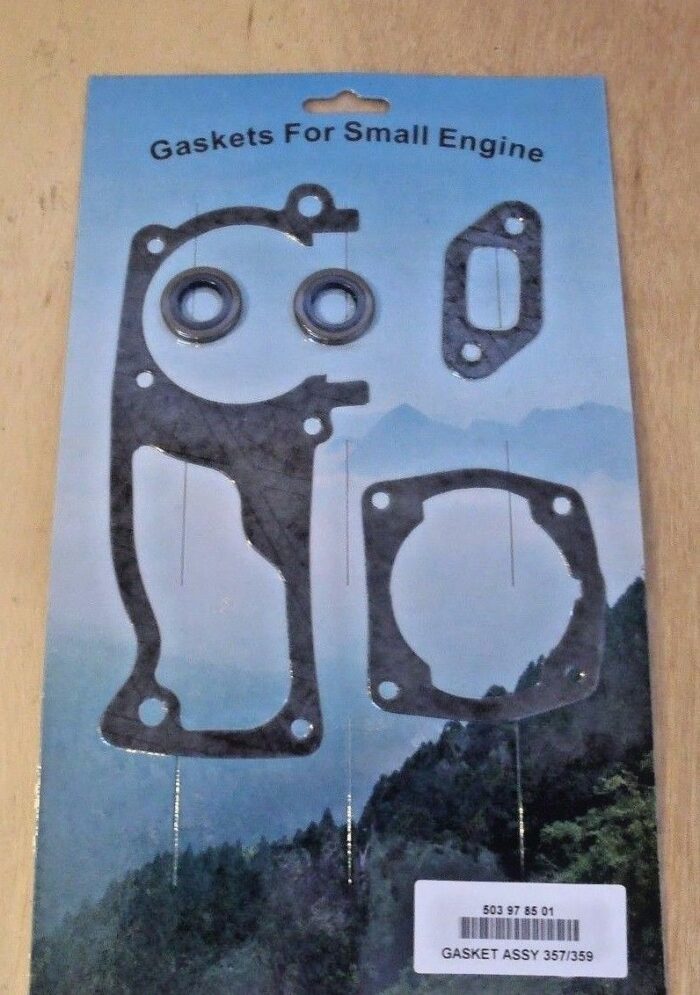 Gasket set crankshaft seals for Husqvarna 357 357XP 359 359XP NEW