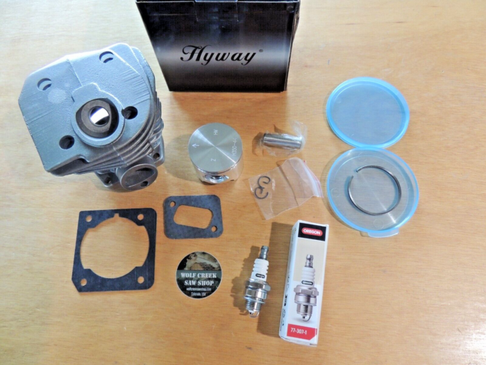 Hyway Nikasil cylinder piston kit for Husqvarna 350 44mm - Image 3