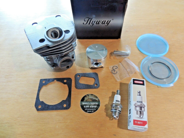 Hyway Nikasil cylinder piston kit for Husqvarna 350 44mm