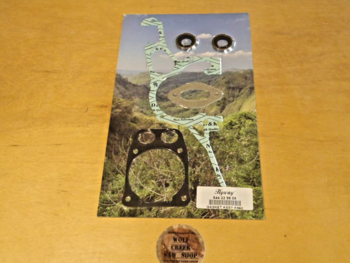 Hyway gasket set crankshaft seals for Husqvarna Partner K960 concrete saw NEW