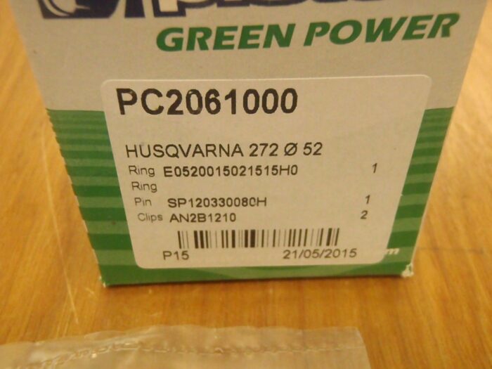 Meteor piston kit for Husqvarna 272 272xp 272k 52mm with ring Italy 504 01 70-02 - Image 4
