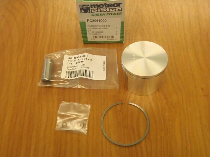 Meteor piston kit for Husqvarna 272 272xp 272k 52mm with ring Italy 504 01 70-02