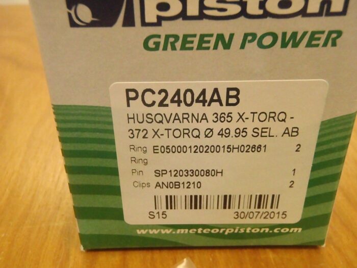 Meteor piston kit for Husqvarna 372 X-torq 365 X-torq 372xp X-torq 50mm Italy - Image 4
