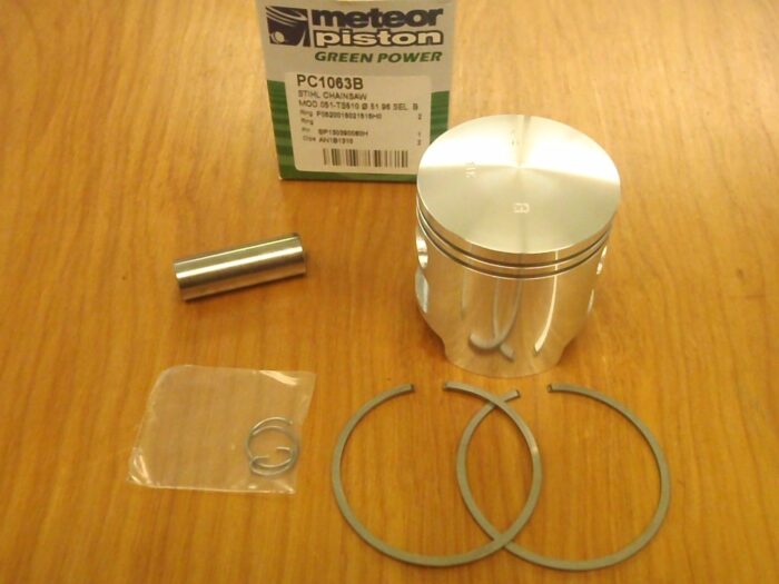 Meteor piston kit for Stihl 050 051 TS50 TS510 52mm Italy 1111 030 2000