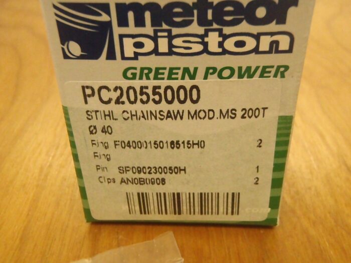 Meteor piston kit for Stihl MS200T 020 020T MS200 40mm Italy 1129 030 2002 - Image 4
