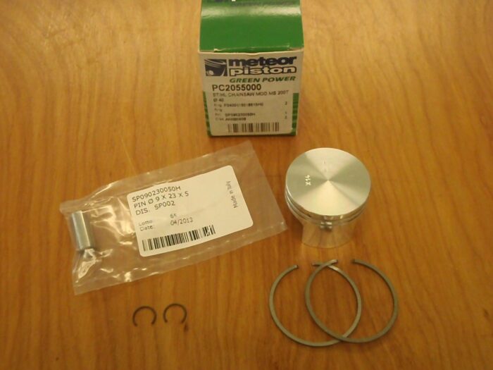Meteor piston kit for Stihl MS200T 020 020T MS200 40mm Italy 1129 030 2002