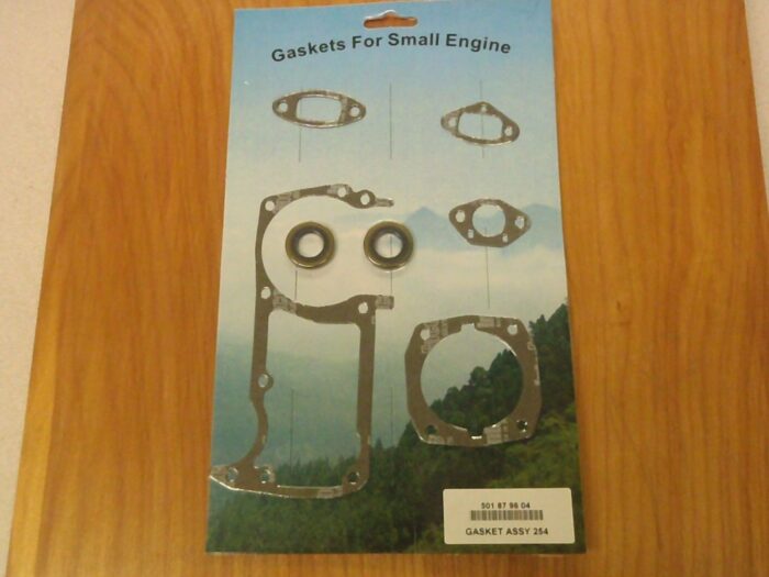 Crankcase/Cylinder/Muffler Gasket Set crank seals for Husqvarna 154 254 254xp 257