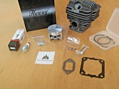 Stihl 044 MS440 50mm 50 mm Piston kit with CABER rings and 12mm Piston bearing