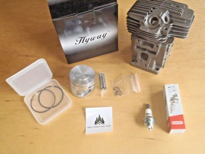 Hyway Nikasil cylinder with pop up piston kit Caber for Stihl MS311 MS391 49mm