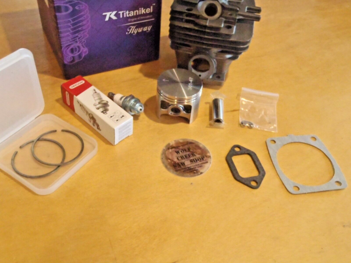 Hyway Titanikel cylinder piston kit Caber for Stihl MS361 MS361C MS341 47mm NEW - Image 3
