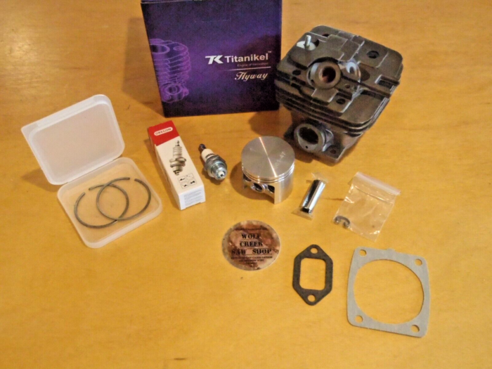 Hyway Titanikel cylinder piston kit Caber for Stihl MS361 MS361C MS341 47mm NEW