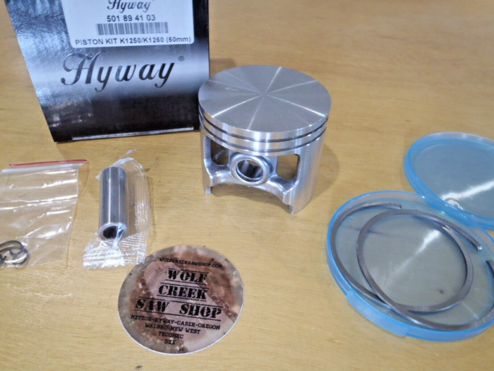 Hyway piston kit for Partner Husqvarna 3120 3120xp K1250 K1260 cutoff saw - Image 3