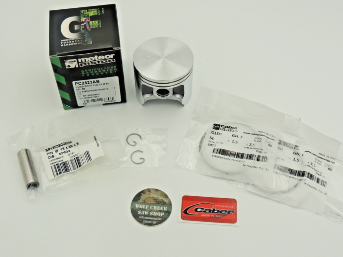 Meteor piston kit for Husqvarna 3120 3120xp K1250 K1260 cutoff saw - Image 3