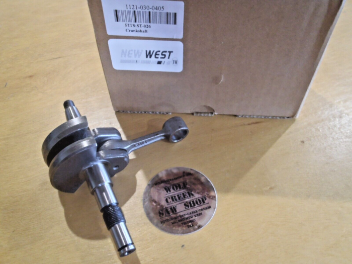 New West crank crankshaft for Stihl MS260 026   1121 030 0405