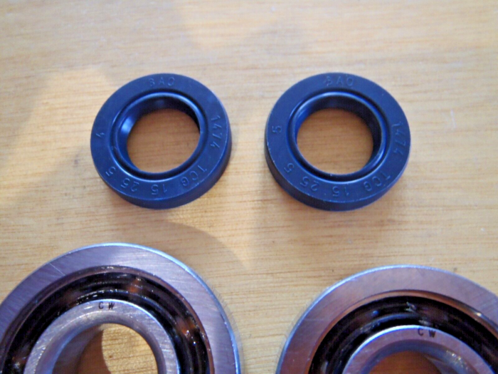 CW crankshaft bearings with seals for Stihl MS270 MS271 MS280 MS291 MS311 MS391 - Image 3