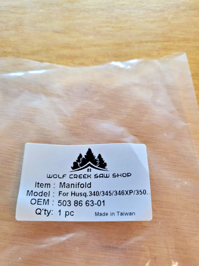 Intake manifold boot for Husqvarna 340 345 346xp 350 353  503 86 63-01 - Image 4