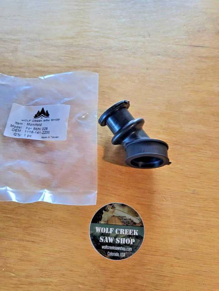 Intake manifold boot for Stihl 028, 028 AV, 028 Super