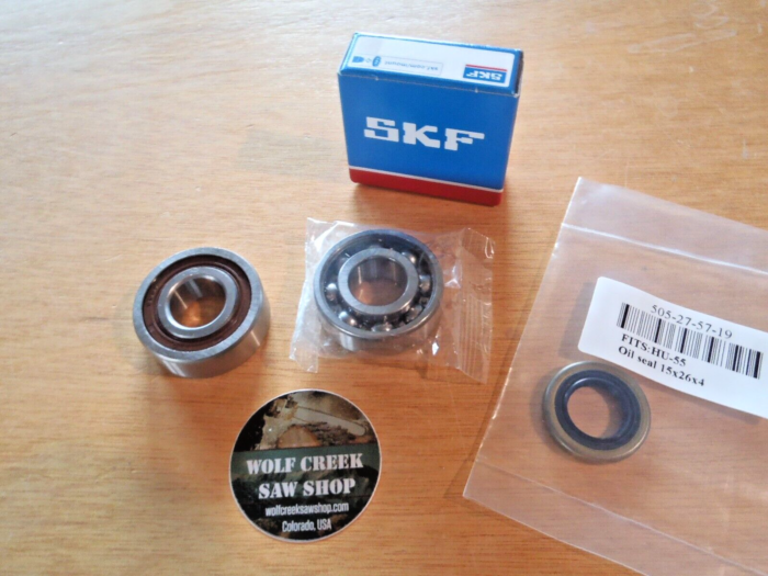 SKF/BB1/BAO  crank crankshaft bearings and seals for Husqvarna 346xp 353 575xp JR 2152