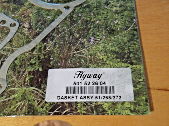 Hyway Gasket set and crankshaft seals for Husqvarna 61 66 266 268 272 XP - Image 3