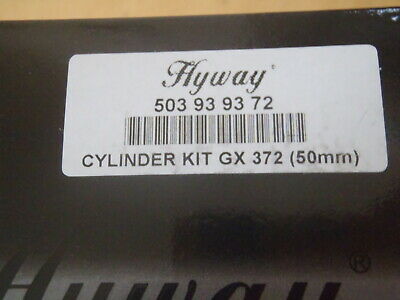 Hyway Nikasil cylinder piston for Husqvarna 365 371 371XP 372 372XP 50mm 