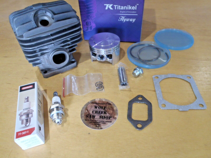 Hyway Titanikel Big Bore POP UP 54mm cylinder piston Caber for Stihl 046 MS460 - Image 3