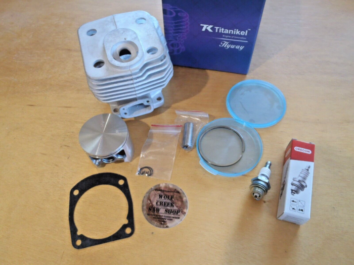 Hyway Titanikel cylinder piston kit 54mm Caber for Husqvarna 288 288XP 281 181