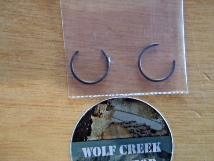 Meteor circlips "C" style made in Italy 10mm fits Stihl and Husqvarna chainsaws - Image 3