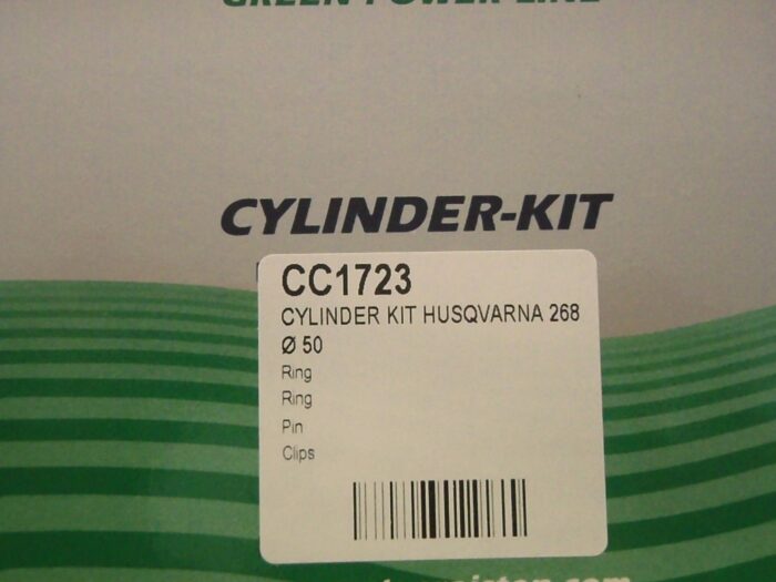 Meteor cylinder piston kit for Husqvarna 268 268K Nikasil 50mm with gaskets - Image 4