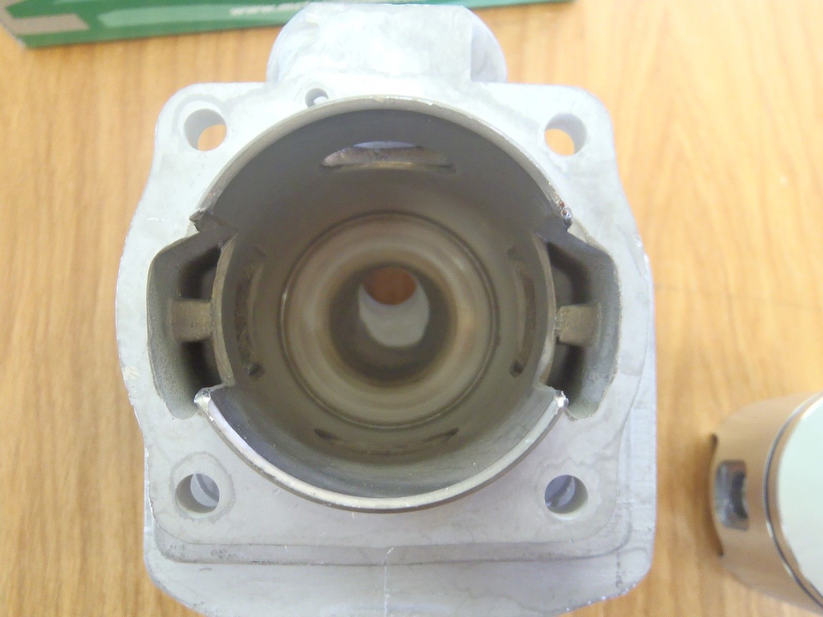 TOPINCN Cylinder Piston Gasket Kit for Husqvarna 50,51,55 Rancher Nikasil Engine Patio Garden Lawn Replacement Tools 46mm 