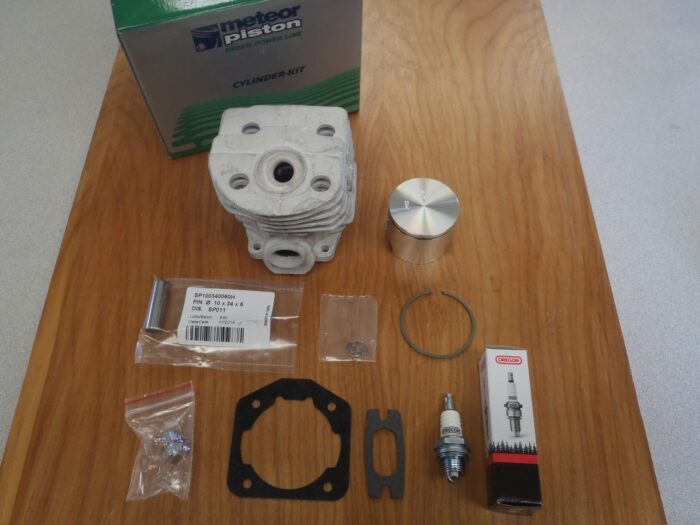 Meteor cylinder piston kit for Husqvarna 51, 55, 55 Rancher Italy Nikasil 46mm