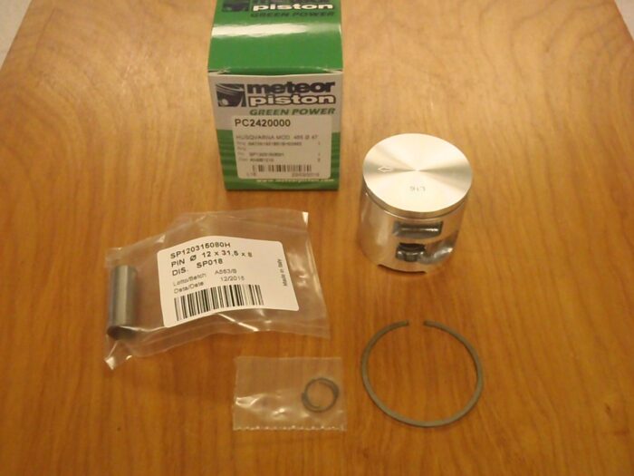 Meteor piston kit for Husqvarna 455, 455 Rancher 47mm Italy 537 29 30-02
