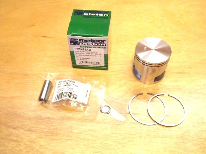 Meteor piston kit for Husqvarna Partner K750 K760 K770 51mm cut off saw concrete