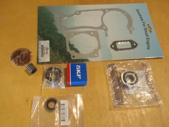 Gasket set crank seals SKF OEM crankshaft bearings for Husqvarna 385 390 390xp - Image 3