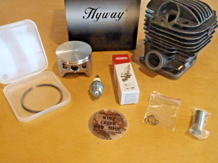 Hyway Big Bore Nikasil cylinder piston for Dolmar Makita DCS 6401 6421 7900 54mm - Image 3