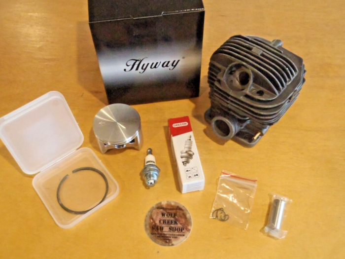 Hyway Big Bore Nikasil cylinder piston for Dolmar Makita DCS 6401 6421 7900 54mm