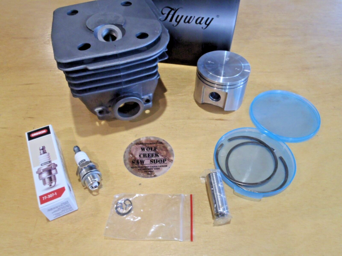 Hyway Big Bore 57mm POP UP cylinder piston kit for Husqvarna 390XP 385 Jonsered 2188 - Image 3