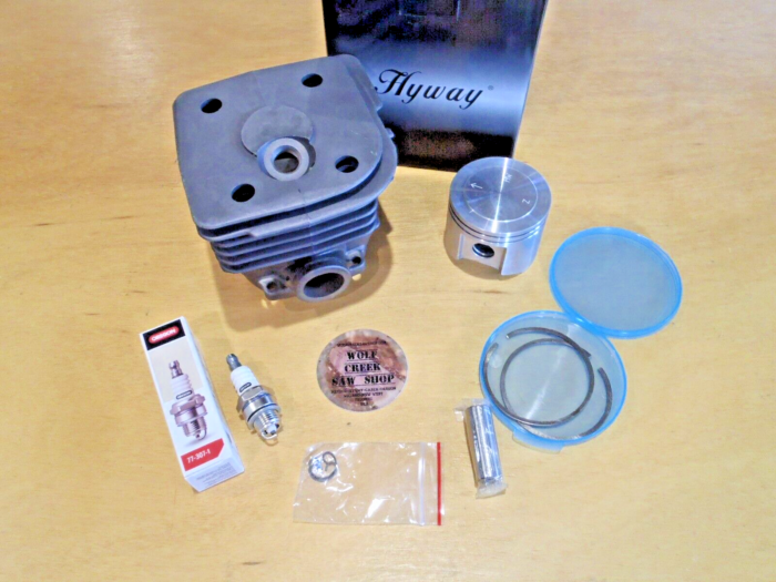 Hyway Big Bore 57mm POP UP cylinder piston kit for Husqvarna 390XP 385 Jonsered 2188