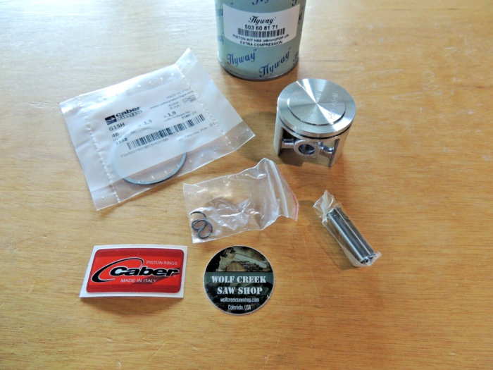 Hyway POP UP windowed piston kit Caber for Husqvarna 55 55 Rancher 46mm