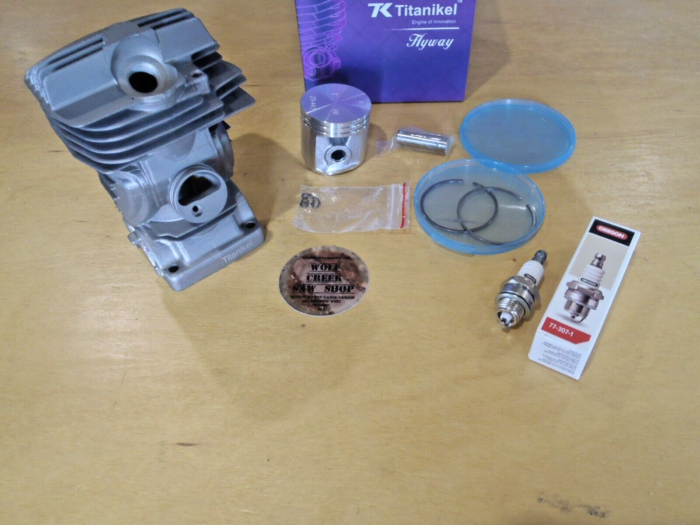 Hyway Titanikel cylinder piston kit for Stihl MS271 44.7mm 1141 020 1203  MS291* - Image 3