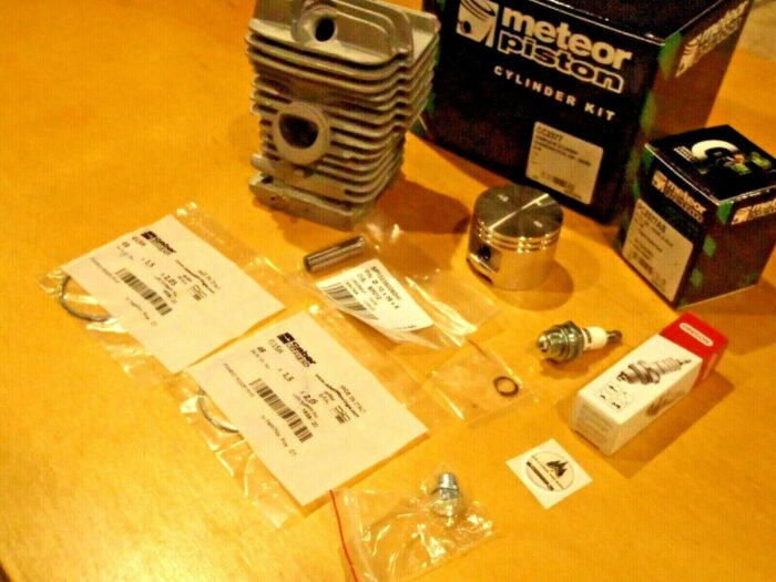 Meteor Nikasil cylinder piston kit for Stihl MS390 039 MS310 MS290 029 49mm - Image 3